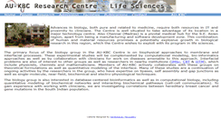 Desktop Screenshot of bio.au-kbc.org